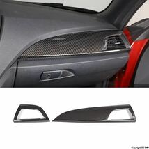 Absカーボンカーステッカー センターコントロール 車内アクセサリー BMW 1シリーズ2 f20 f21 f22 f23 2012-2018_画像9