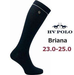 HV POLO Briana　エンブレム付き　ライディングソックス　乗馬靴下　馬術　乗馬ウェア