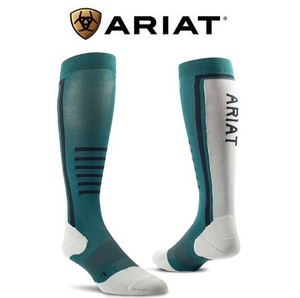 Ariat Aria to You lasia teal /si- salt TEK slim line Performance sok sliding socks horse riding horsemanship horse riding socks 