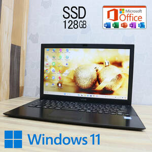 ★美品 高性能6世代i5！M.2 SSD128GB★VJS131C11N Core i5-6200U Webカメラ Win11 MS Office 中古品 ノートPC★P68532