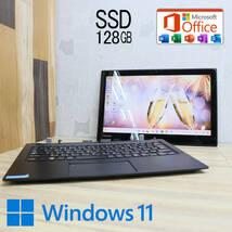 ★中古PC M.2 SSD128GB★R82/B Webカメラ Core m5 6Y54 Win11 MS Office 中古品 ノートPC★P67752_画像1