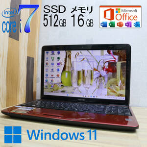 ★美品 最上級4コアi7！新品SSD512GB メモリ16GB★T451/57DR Core i7-2670QM Webカメラ Win11 MS Office2019 Home&Business★P69529