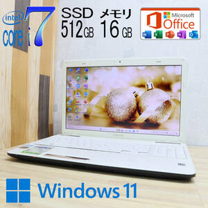 ★美品 最上級4コアi7！新品SSD512GB メモリ16GB★T451/57DWK Core i7-2670QM Webカメラ Win11 MS Office2019 Home&Business★P68857