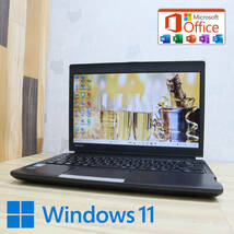 ★美品 高性能4世代i5！500GB★R734/M Core i5-4310M Win11 MS Office 中古品 ノートPC★P65204_画像1