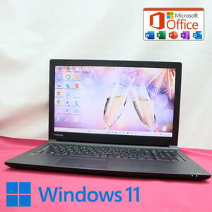 ★美品 高性能5世代i5！500GB★B35/R Core i5-5200U Win11 MS Office 中古品 ノートPC★P70086