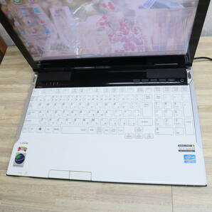 ★中古PC 最上級4コアi7！新品SSD512GB メモリ16GB★LL750/L Core i7-3630QM Webカメラ Win11 MS Office2019 Home&Business★P69069の画像5