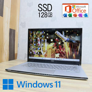 ★中古PC 高性能3世代i5！SSD128GB★VK18T Core i5-3337U Win11 MS Office 中古品 ノートPC★P70006