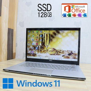 ★中古PC 高性能3世代i5！SSD128GB★VK18T Core i5-3337U Win11 MS Office 中古品 ノートPC★P69993