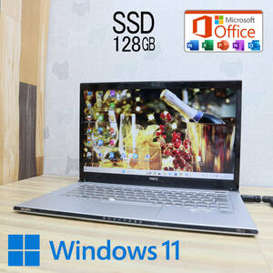 ★中古PC 高性能3世代i5！SSD128GB★VK18T Core i5-3337U Win11 MS Office 中古品 ノートPC★P70008