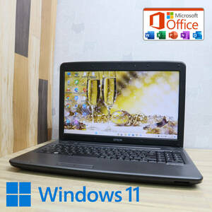 ★中古PC 高性能2世代i3！320GB★NJ3500E Core i3-2310M Win11 MS Office 中古品 ノートPC★P69412