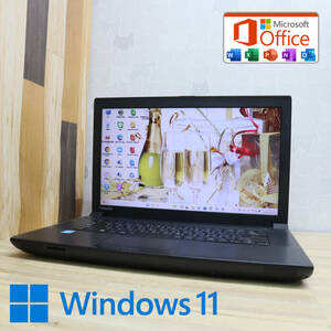 ★美品 高性能4世代i3！320GB★B554/L Core i3-4000M Win11 MS Office 中古品 ノートPC★P70684