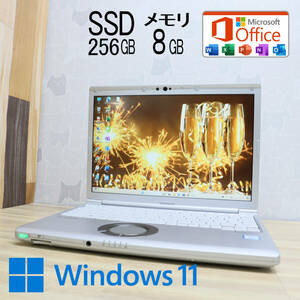 * used PC height performance 8 generation 4 core i5!M.2 SSD256GB memory 8GB*CF-SV7 Core i5-8350U Web camera Win11 MS Office2019 Home&Business*P69276