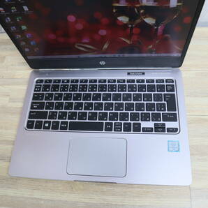 ★美品 M.2 SSD256GB メモリ8GB★ELITEBOOK FOLIO G1 Webカメラ Core m3 6Y30 Win11 MS Office2019 Home&Business ノートPC★P69953の画像4