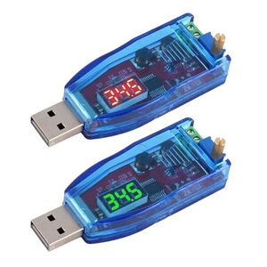 DC / DC 3.5-12V - 1.2-24V step up & step down USB converter! case . pressure / booster!