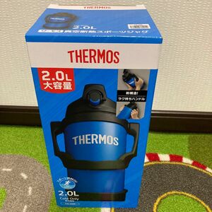 サーモス THERMOS 水筒 FJQ-2000 ブルー 真空断熱スポーツジャグ