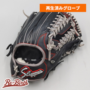 【クリーニング済み 】 スラッガー 軟式グローブ / 内野手用 型付け済み (slugger グラブ)[WE948]