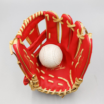 【新品】 ローリングス 軟式グローブ / 内野手用 無料型付け (Rawlings グラブ)[NE853]_画像7