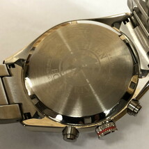 美品CITIZEN メンズ腕時計 ソーラー エコドライブ SS クロノグラフ シルバー文字盤 CA0360-58A [jgg]_画像5