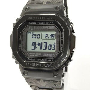 G-SHOCK 40周年記念限定モデル エリック・ヘイズコラボ GMW-B5000EH-1 メンズ 腕時計 ブラック×グレー 電波ソーラー [jgg]