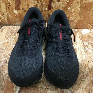  unused ASICS men's sneakers 1011B333 25.5cm black [jgg]