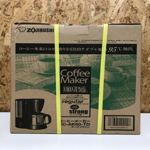 未使用ZOJIRUSHI コーヒーメーカー EC-AK60-TD [jgg]_画像3