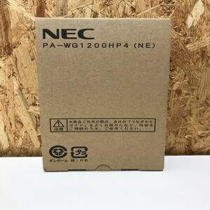 未使用NEC 無線LANルーター PA-WG1200HP4 ブラック [jgg]