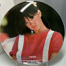 【LP】S0413 中森明菜 ピクチャー盤 SEVENTEEN 美盤 帯付_画像4