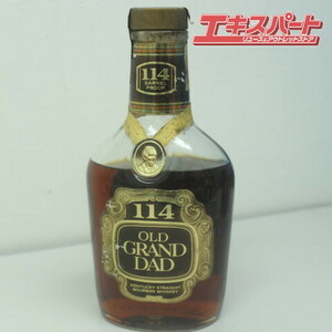 OLD GRAND DAD 114 オールド グランダッド 114 ウイスキー バーボン 未開封 古酒 750ml 液面低下 辻堂店