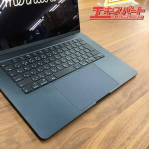 MacBook Air 15インチ M2 2023 8GB 256GB MQKW3J/A ミッドナイト 美品 充放電回数40 バッテリー最大容量100％ 辻堂店の画像6