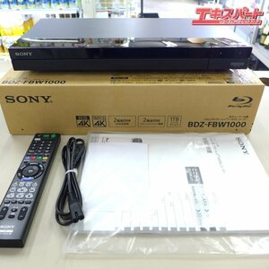 SONY ソニー 4K Ultra HD 1TB ブルーレイレコーダー 2020年製 BDZ-FBW1000 公田店
