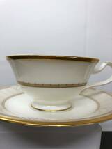 Uー５☆彡　Noritake　ノリタケ　ボーンチャイナ　カップ＆ソーサー　1客　【中古】_画像2