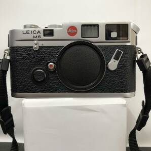 U-4☆彡 LeicaLeica ライカ M6 シルバークローム仕上げ カメラボディのみ ライカ銀座店にて点検済みの画像2