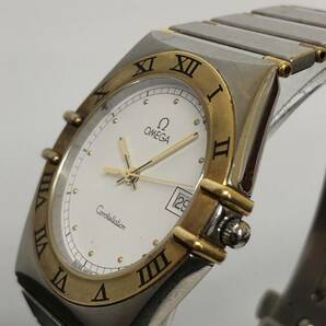 Uー４☆彡 稼働／保管品 OMEGA オメガ  コンステレーション レディース腕時計 クオーツの画像3