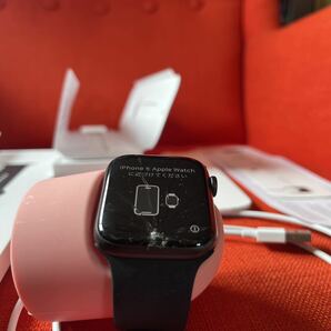 画面割れ正常動作品 アップルウォッチ SE スペースグレイ 44mm Apple Watch の画像8