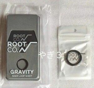 【１個づつ（計２点）】ROOT CO. スマホ ストラップ ホルダー ブラック ルートコー リングカラビナ