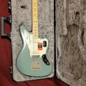 Fender USA American professional series JAGUAR SONIC GRAY / M アメリカンプロフェッショナル ジャガー 新品同様