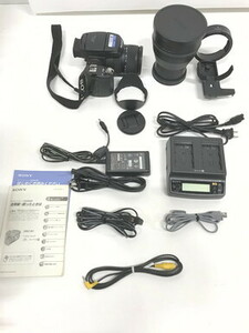 FUZ 【現状渡し品】 SONY ソニー デジタルカメラ DSC-R1 + VAD-RA VCL-DEH17R AC-SQ950 セット 〈094-240415-YS-1-FUZ〉