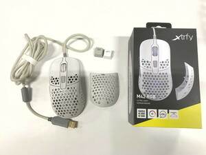 FUZ [ secondhand goods ] Xtrfy M42 RGB light weight ge-ming mouse (088-240411-YS-1-FUZ)
