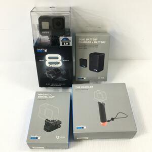 TEI 【中古品】 GoPro HERO8 ブラック CHDHX-801-FW+アクセサリーセット アクションカメラ 〈094-240416-MA-5-TEI〉