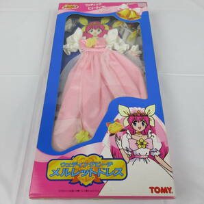 希少 レア 当時品 ウェディングピーチ メルレットドレス TOMY 人形用の画像1