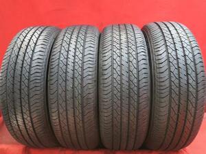 中古 タイヤ 4本 ★ 225/55R17 ダンロップ SP SPORT 270 バリバリ山★ R1330