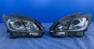 トヨタ 純正 後期 G's 30 プリウス HID ヘッドライト 左右 ヘッドランプ ライト 刻印 ナ ZVW30 47-52 右 左 LED Gs Gz ジーズ　不具合あり