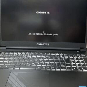 GIGABYTE G5 i5(12世代)RTX3060 メモリ32GB SSD512GBゲーミングノートパソコンの画像1