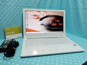 LAVIE Note Standard NS600/JAW /第8世代core i7/ 新品 512GB SSD / 16GBメモリ /webカメラ/