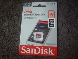 新品 microSDXCカード 512GB マイクロSD SanDisk サンディスク 高品質　数量限定　大特価