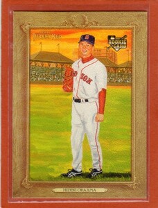 ●岡島秀樹　カード　Vol.9　2007TOPPS TURKEY RED #119　ルーキー　ボストン・レッドソックス