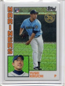 ●菊池雄星　カード　Vol.76　2019TOPPS SILVER PACK 1984TOPPS MOJO CHROME REFRACTOR #T84-37　ルーキー　シアトル・マリナーズ