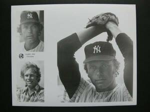 Art hand Auction ◆Yankees 1973 Foto original Casey Cox, béisbol, Recuerdo, Bienes relacionados, fotografía