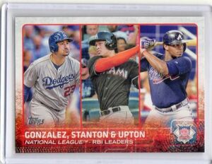 ●スタントン　カード　Vol.37　2015TOPPS LEAGUE LEADERS