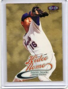 ●野茂英雄　カード　Vol.919　1999FLEER ULTRA #208G　ゴールド